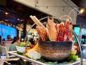 Close-up Of A Various Seafood 